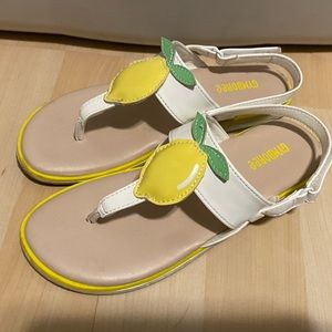Gymboree lemon sandals